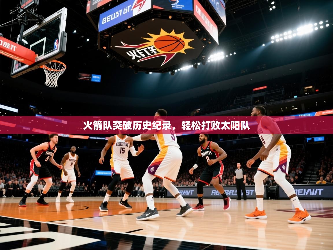 火箭队突破历史纪录,轻松打败太阳队 第2张