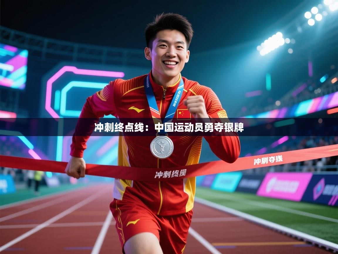 冲刺终点线：中国运动员勇夺银牌  第1张