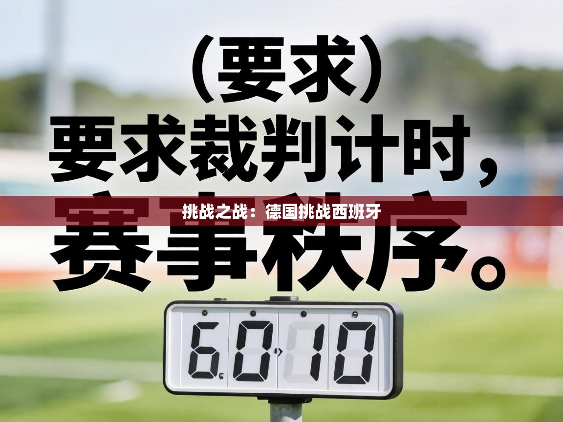 挑战之战:德国挑战西班牙 第2张